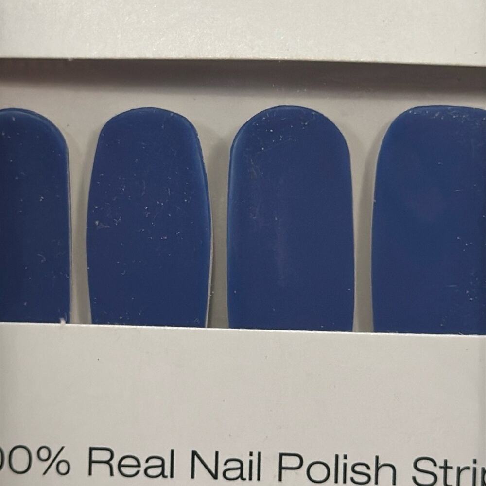 NWT Color Street "Greeking Out" Royal Blue Nail Strips